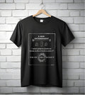 T-shirt manche courte  humour noir